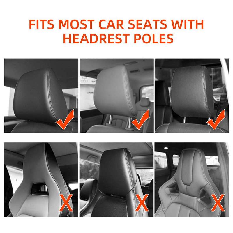 Car Headrest Neck Pillow Memory Foam Car Travel Sleeping Pillow