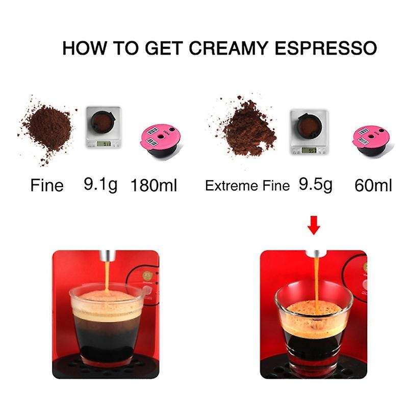 60ml/180ml Refillable Coffee Capsule Pod for Bosch Tassimo