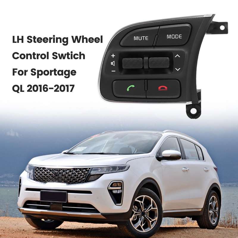 Car Lh Steering Wheel Remote Control Switch