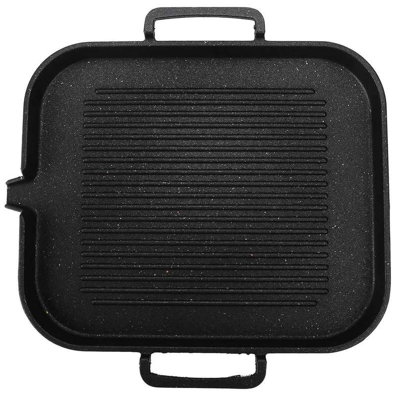 Induction Cooker Baking Square Barbecue Tray Non-stick Barbecue Pot