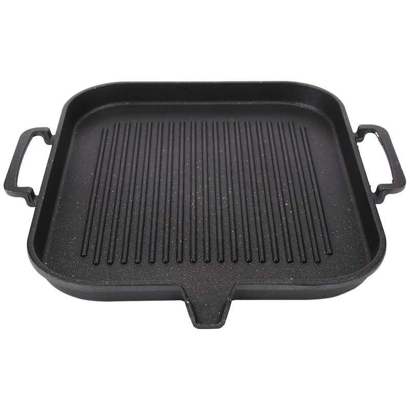 Induction Cooker Baking Square Barbecue Tray Non-stick Barbecue Pot