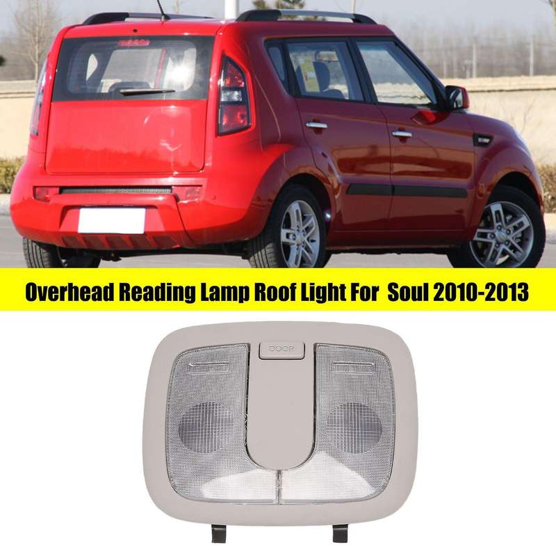 Car Overhead Reading Lamp Light Interior Roof Light for Kia Soul
