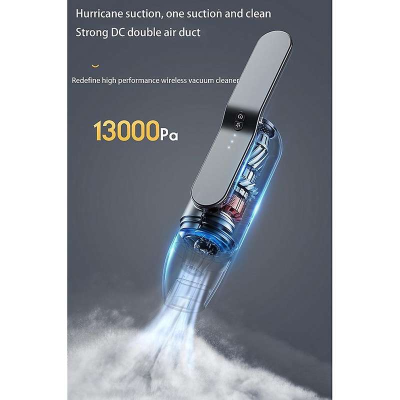 13000 Pa Car Vacuum Wireless Mini Cordless Vacuum Cleaner Green