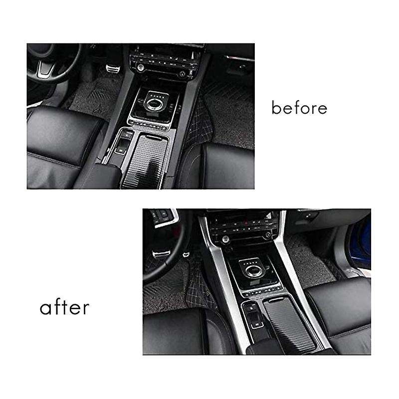 Car Center Console Side Frame Cover Decoration Strip for Jaguar