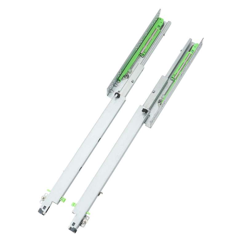 Three-section Hidden Buffer Slide Rail Damping Slide Rail Support