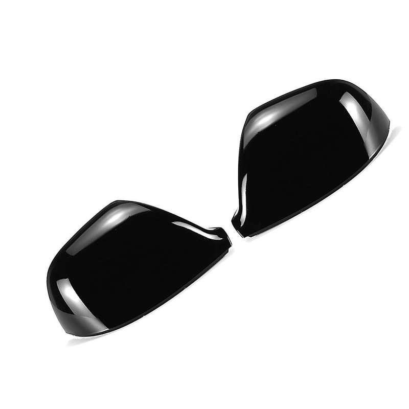 Glossy Black Mirror Covers Car For-vw Transporter T5 T5.1 2010-2019