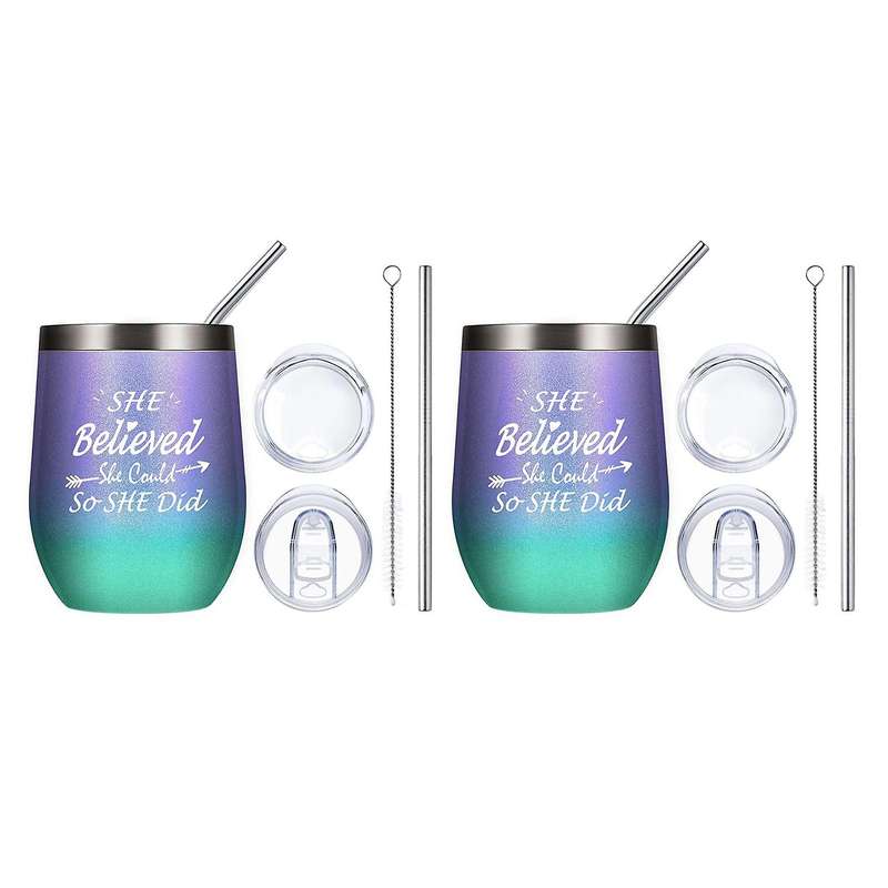 12 Oz Wine Tumbler,graduation Gifts for Her, Funny Birthday Gifts