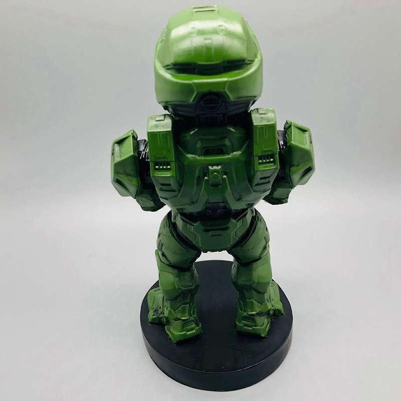 Green Soldier Mobile Phone Stand Armor Knight Robot Watch Drag