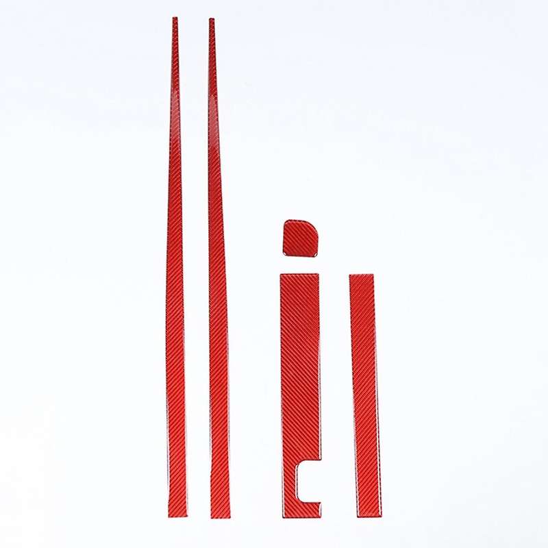 Car Inner Rear Door Window Cover Trim Stickers for Ram 2018-2022 A