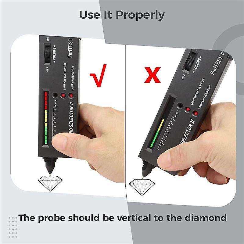 Professional Diamond Tester, for Jewelry Jade Ruby Stone Testing
