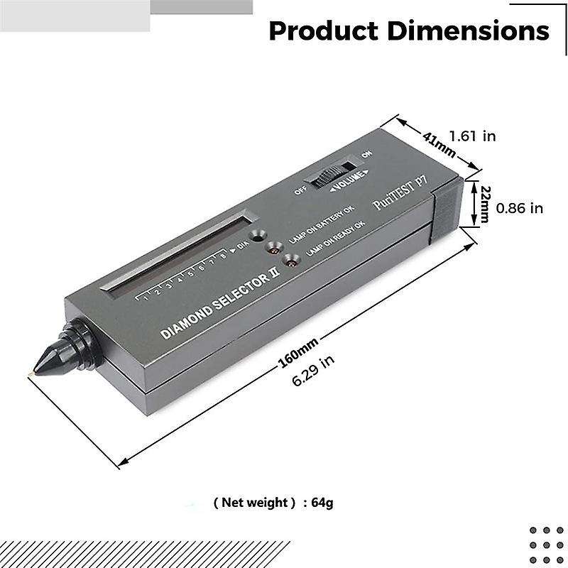 Professional Diamond Tester, for Jewelry Jade Ruby Stone Testing