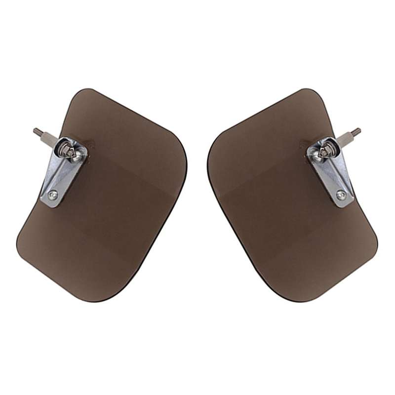 Motorcycle Flank Deflector Rear View Mirror Front Windshield