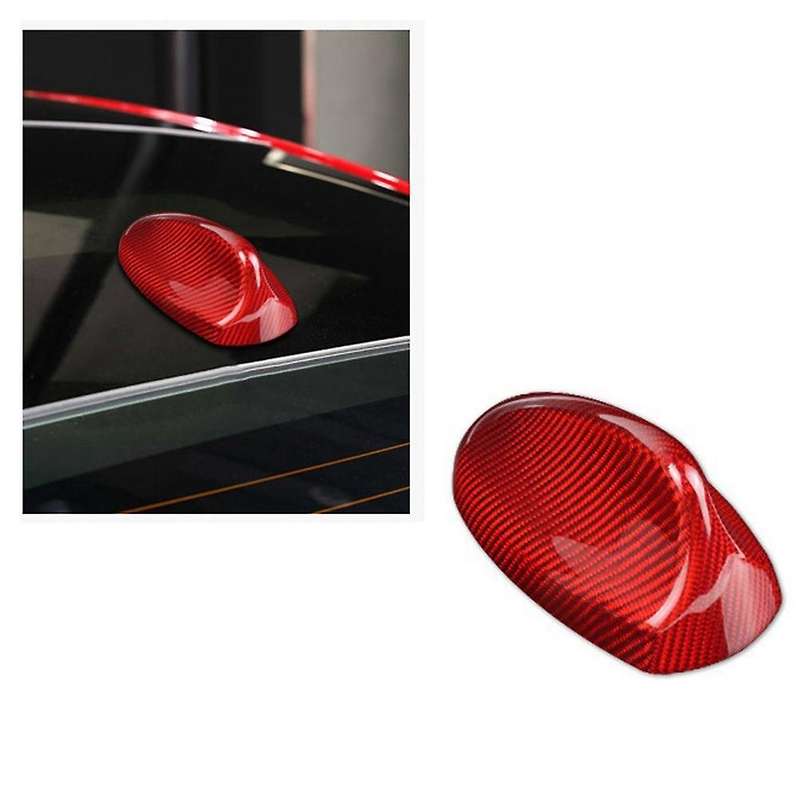 For Alfa Romeo Giulia Stelvio Car Roof Shark Fin Antenna Cover Trim