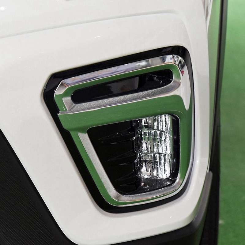 Right Front Bumper Fog Lamp Frame Cover Fog Light Trim Bezel Cap