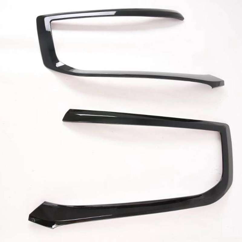 Car Front Headlight Lamp Cover Frame Trim Sticker Abs for Kia Borrego