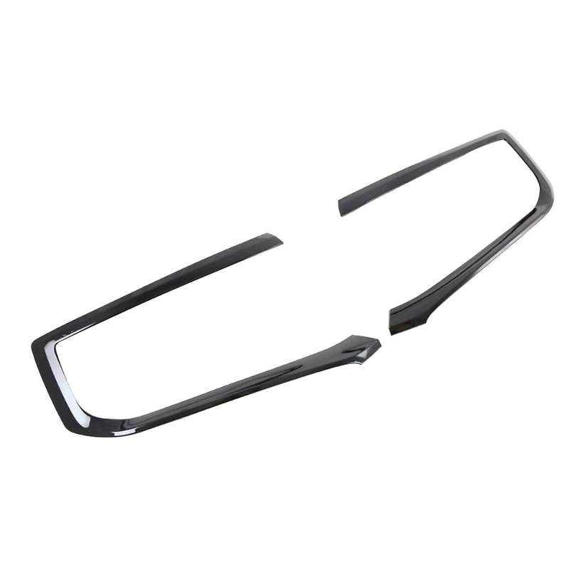 Car Front Headlight Lamp Cover Frame Trim Sticker Abs for Kia Borrego