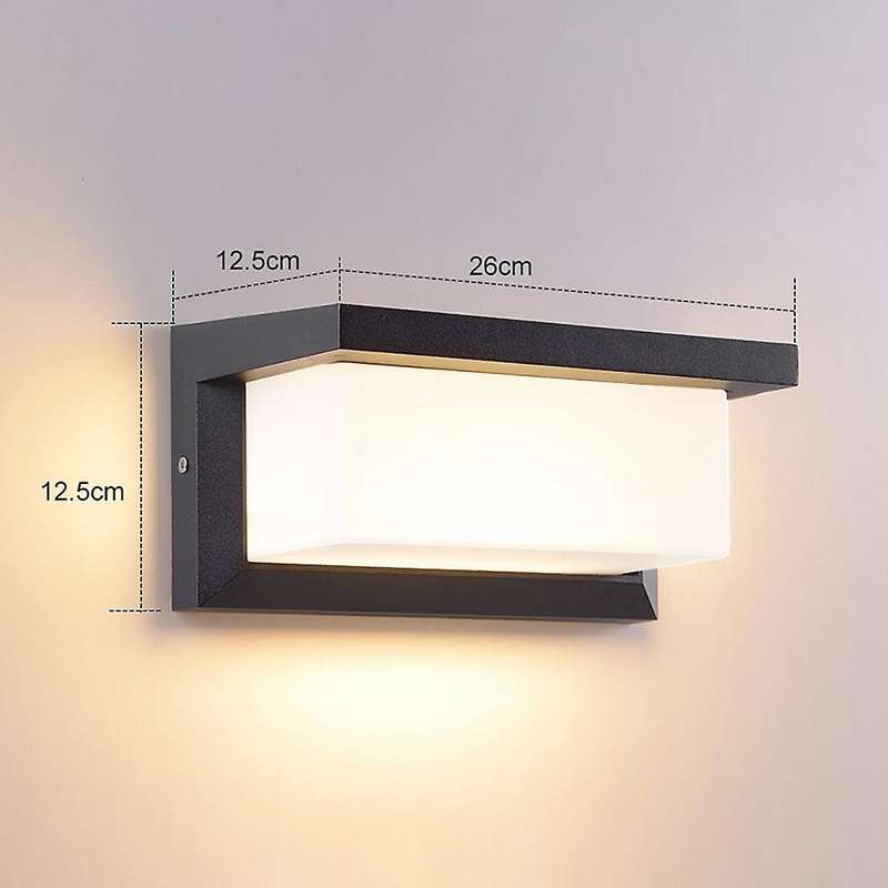 18w Led Outdoor Light with Motion Detector Wall Lamp Outdoor Lamp