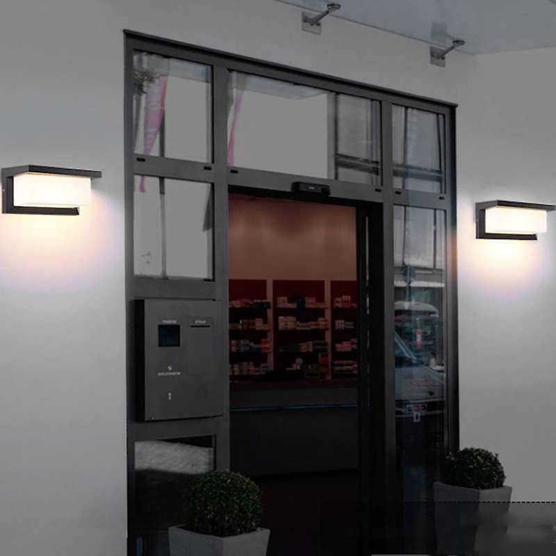 18w Led Outdoor Light with Motion Detector Wall Lamp Outdoor Lamp