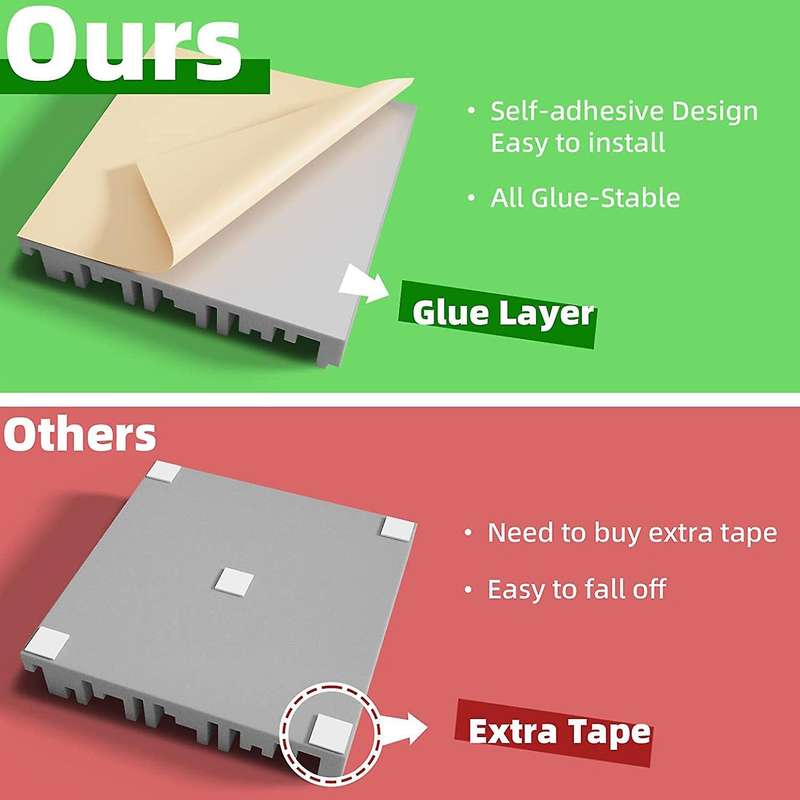12 Pack Self-adhesive Sound Proof Foam Panels, for Wall,home,studio