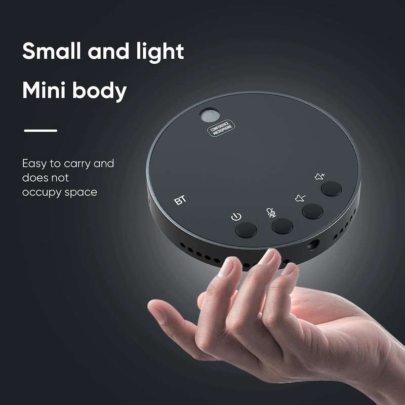 Bluetooth5.0 Desktop Usb Microphone,mute/volume Function with Speaker