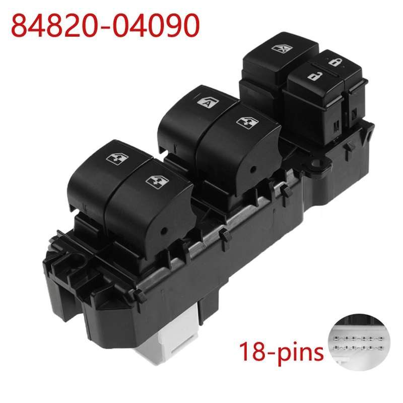 Electric Power Window Control Switch Button for Toyota Tacoma 16-20
