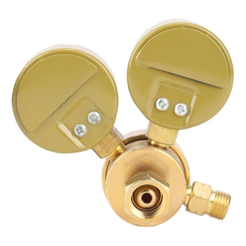 Acetylene Meter Air Intake Cga200 All-copper Pressure Gauge