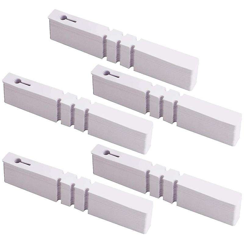 1000pcs 8 Inch Wrap Plant Tags,2x21cm White Plastic Plant Lables