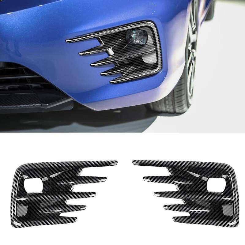 For 2020 -2022 Honda City Gn Hatchback Fog Light Grille Foglamp Cover