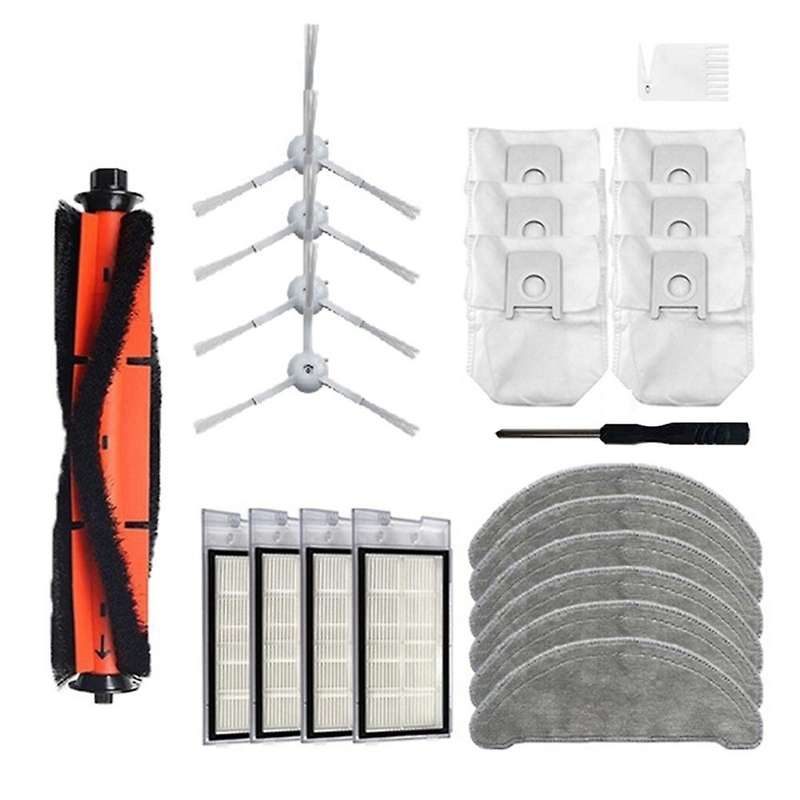 Roller Brush Side Brushes Hepa Filters for Roidmi Eve Plus