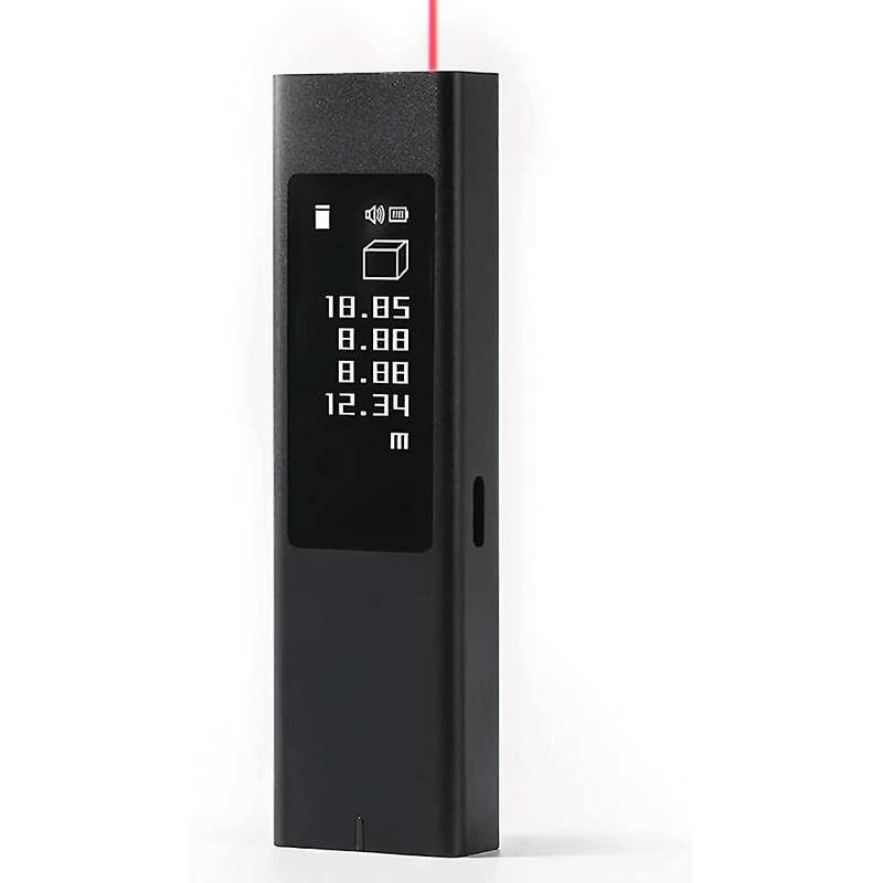 Ls5 Mini Laser Distance Measure 131ft Hd Angle Finder Tool Devices