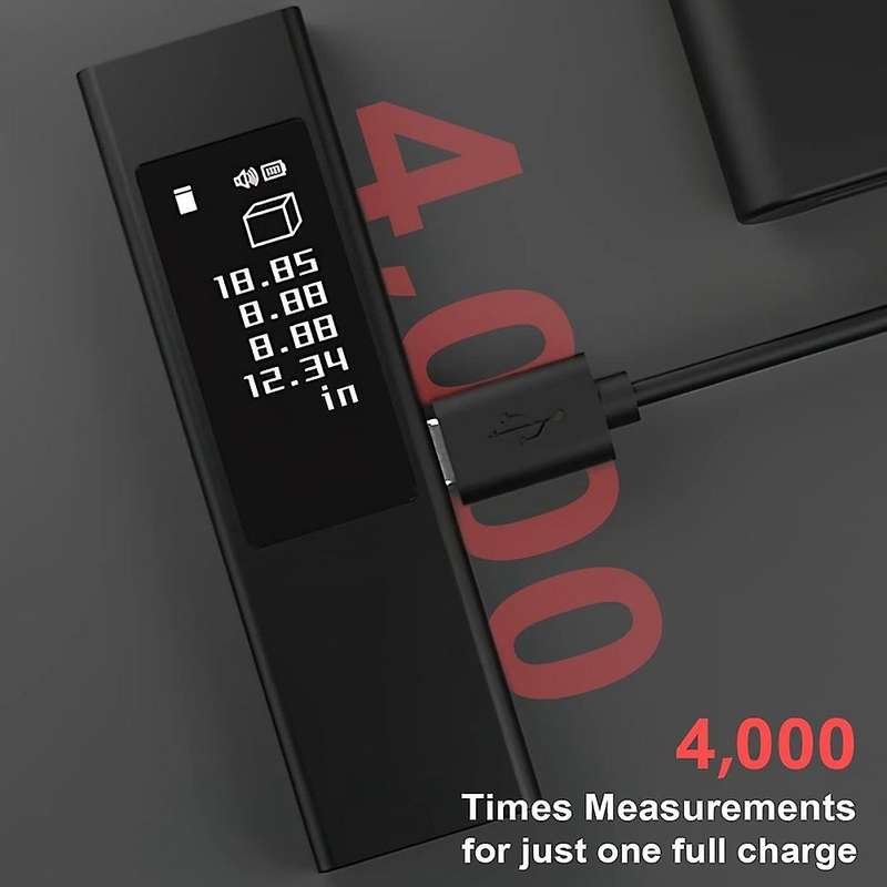 Ls5 Mini Laser Distance Measure 131ft Hd Angle Finder Tool Devices