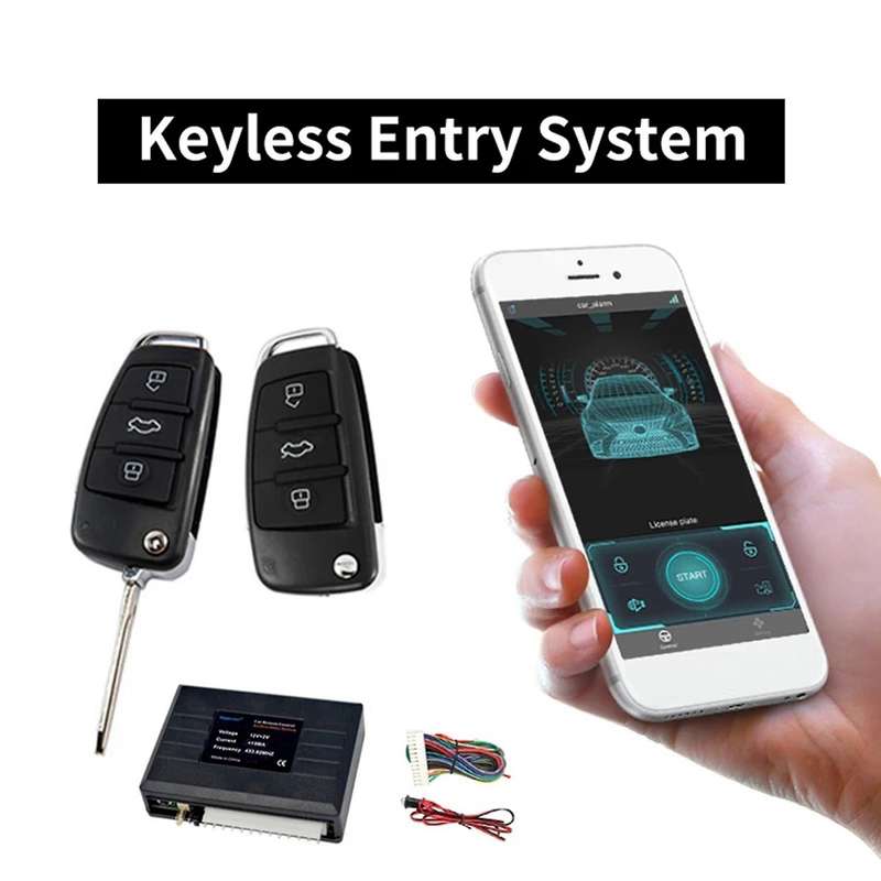 Car Alarm System Car Keyless Entry Central Door Lock Kit Car Keyless
