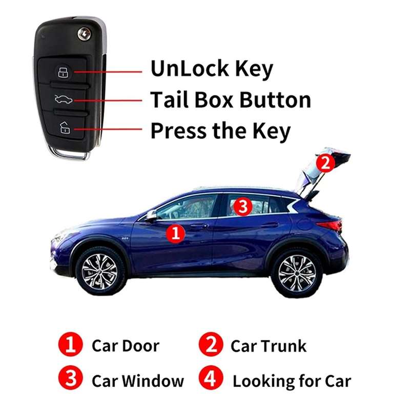 Car Alarm System Car Keyless Entry Central Door Lock Kit Car Keyless