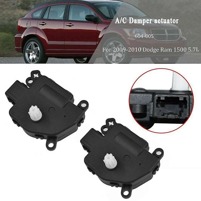 Hvac Heater Blend Door Actuator for Dodge Ram 1500 5.7l V8 09-11 2pcs