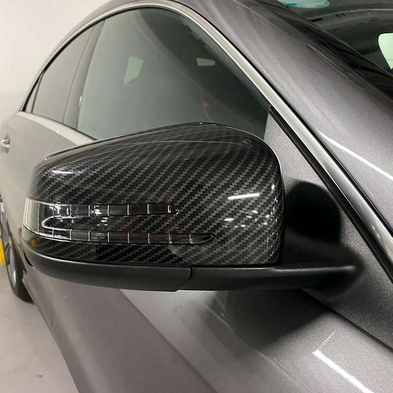 Car Carbon Fiber Rearview Side Mirror Cover Replacement