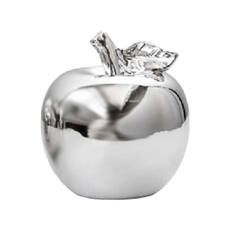 Ceramic Apple Figurines Ornaments Props Home Decoration-golden