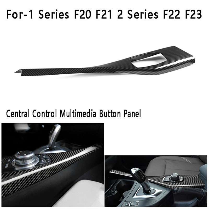 Central Control Multimedia Button Panel Cover For-bmw 1 Series F20