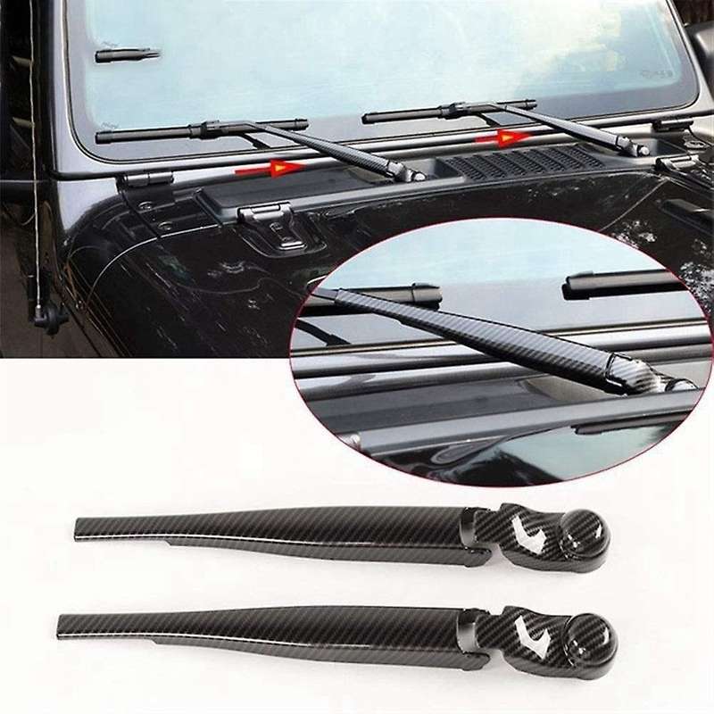Windscreen Wiper for Jeep Wrangler Jl Jt 2018+ Car Front , Carbon