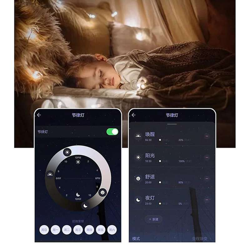 Smart Ceiling Light Rgb Led Ceiling Lamp Wifi App Control Eu Plug
