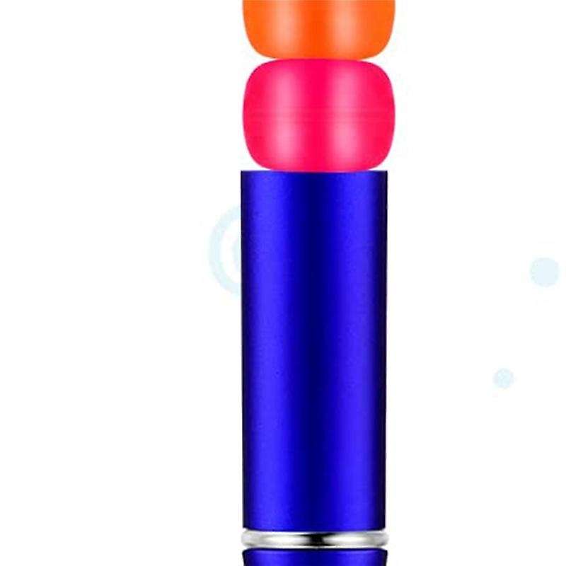 50pcs Plastic Beadable Pen Bulk Ballpoint Pen with 50 Refills Blue