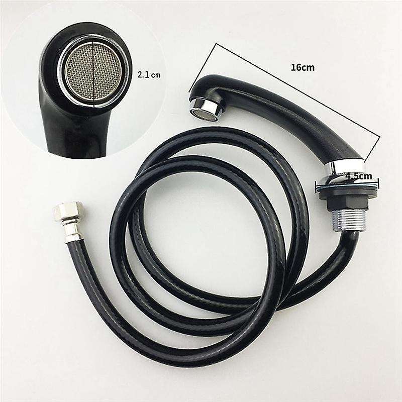 1/2 Inch Width Faucet Tube Plumbing Pipe, Faucet Shower,black