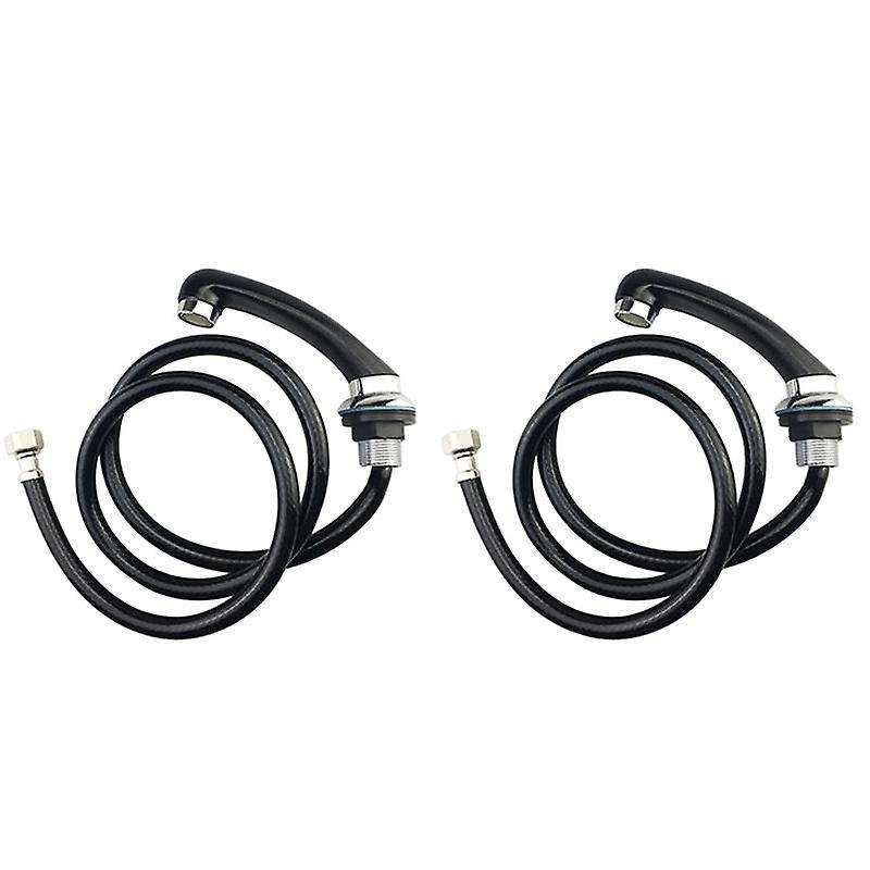 1/2 Inch Width Faucet Tube Plumbing Pipe, Faucet Shower,black