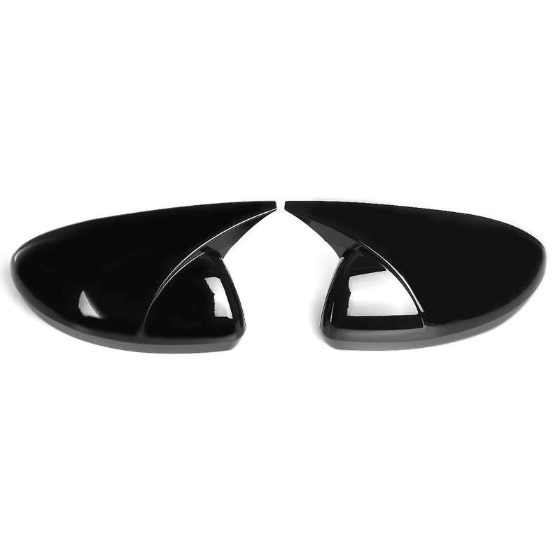 Glossy Black Rearview Mirror Cover for Nissan Altima Sentra 2019-2022