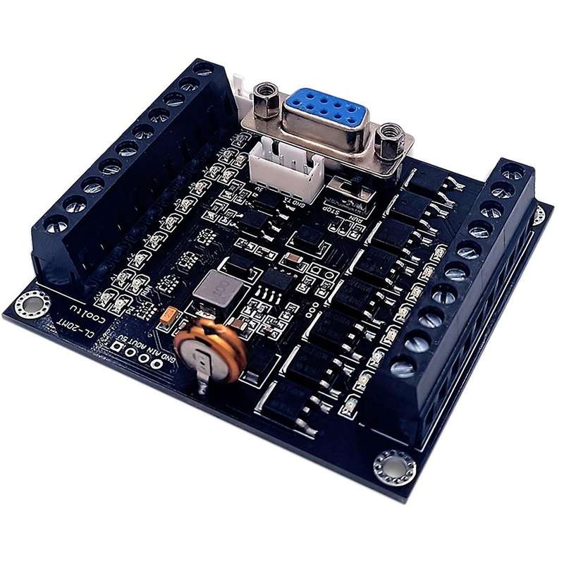 Plc Industrial Control Board Fx1n-20mt Relay Module Delay Module
