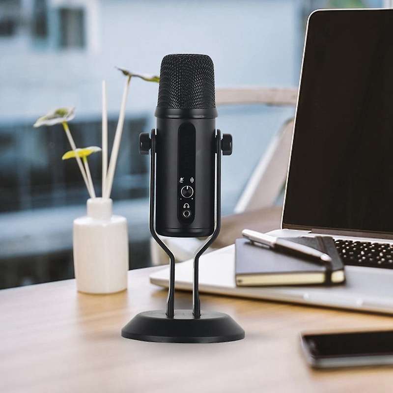 Led Voice Control Breathing Light Usb Microphone Live Recording