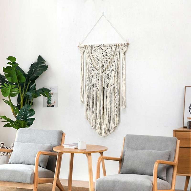 Bohemian Tapestry Macrame Wall Hanging Home Decoration Handmade Woven