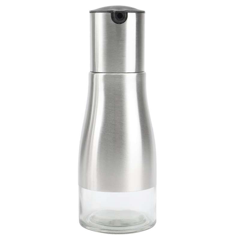 Oiler Seasoning Jar 3-piece Funnel Glass Leak-proof Bottle with Base