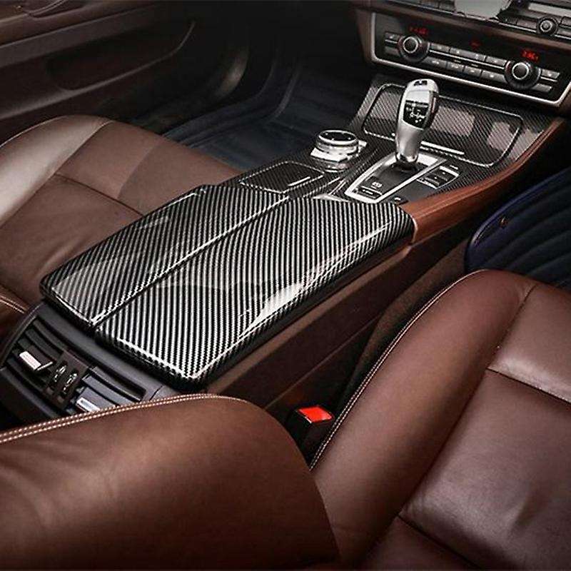 Carbon Fiber Car Armrest Box Cover for Bmw 5 Series F10 F18 2011-2017