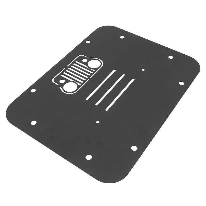 Filler Plate Tramp Stamp Tailgate Vent-plate Cover