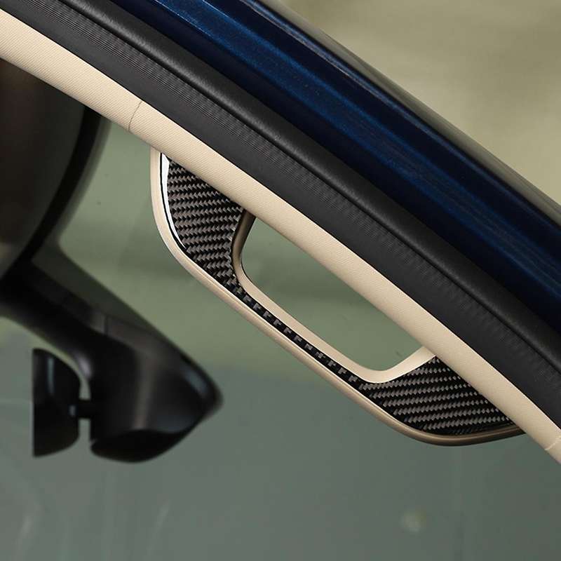 Top Handle Panel Frame for Dodge Ram 1500 2018-2022,carbon Fiber
